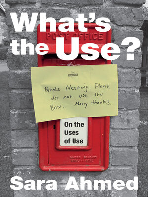 cover image of What's the Use?